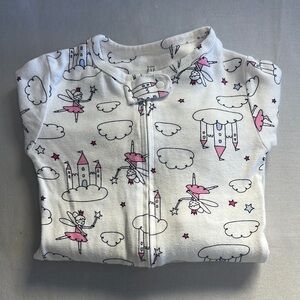 GAP - NWOT - Toddler Fairy Print onesie sleeper
